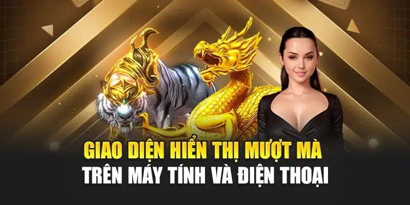 Giao diện hiển thị mượt mà trên máy tính và điện thoại
