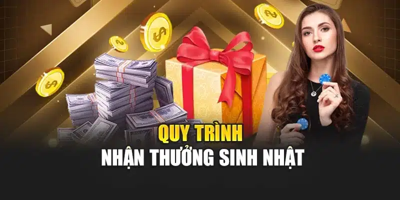 Quy trình nhận thưởng sinh nhật