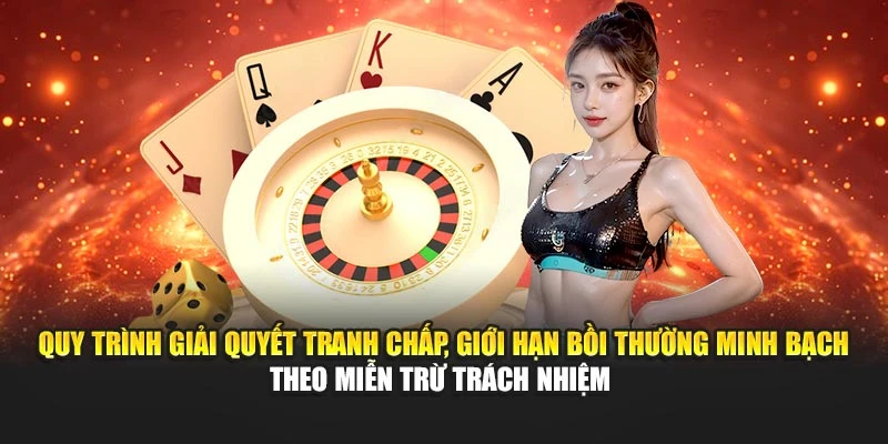 Quy trình giải quyết tranh chấp, giới hạn bồi thường minh bạch theo miễn trừ trách nhiệm 